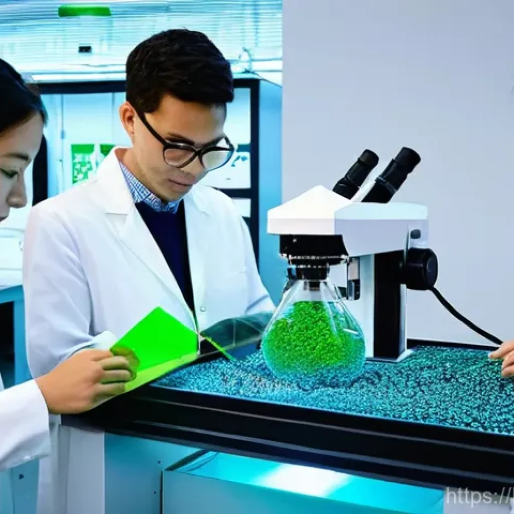 섬유기사 학습 플래너 - **Prompt 1: Sustainable Textile Innovation Hub**
    A bright, modern, and clean textile engineering...