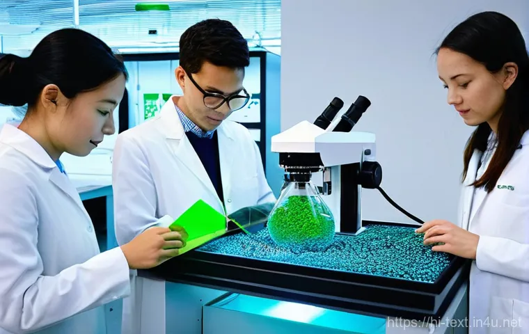 섬유기사 학습 플래너 - **Prompt 1: Sustainable Textile Innovation Hub**
    A bright, modern, and clean textile engineering...