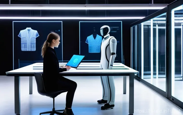 섬유기사 학습 플래너 - **Prompt 2: High-Performance Technical Textiles in Action**
    A dynamic, multi-panel or composite ...