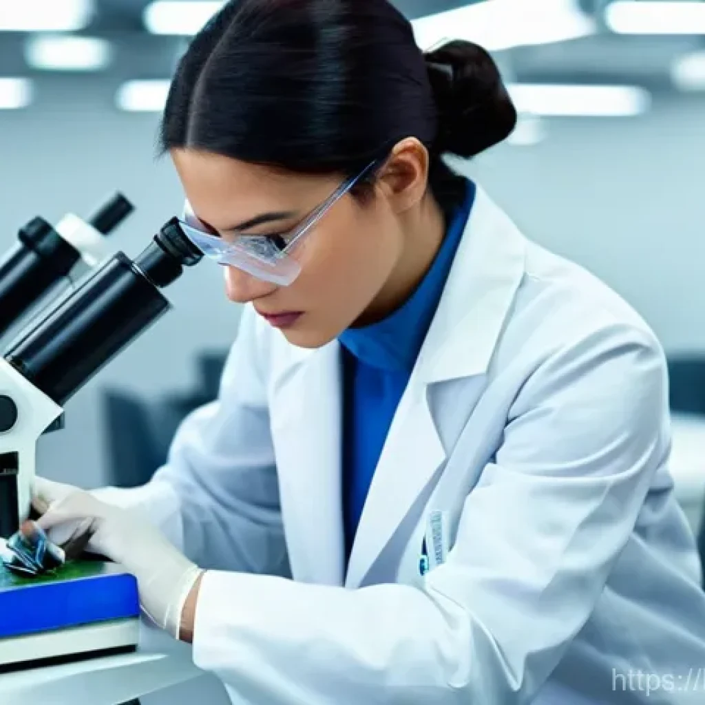 섬유기사와 자격증 취득의 가치 - **Prompt:** "A vibrant, modern, and high-tech textile engineering laboratory filled with natural lig...