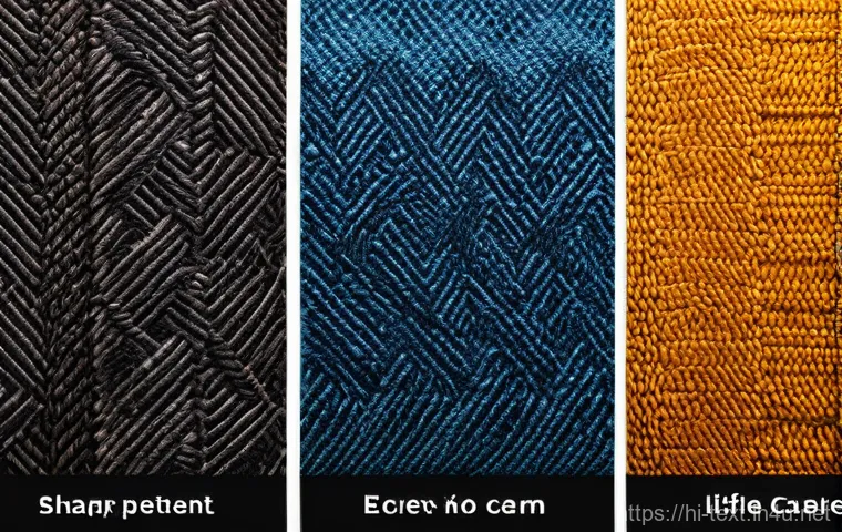 섬유기사 자격증 취득 후 커리어 패스 - Here are three detailed image prompts in English, designed to visualize different aspects of textile...