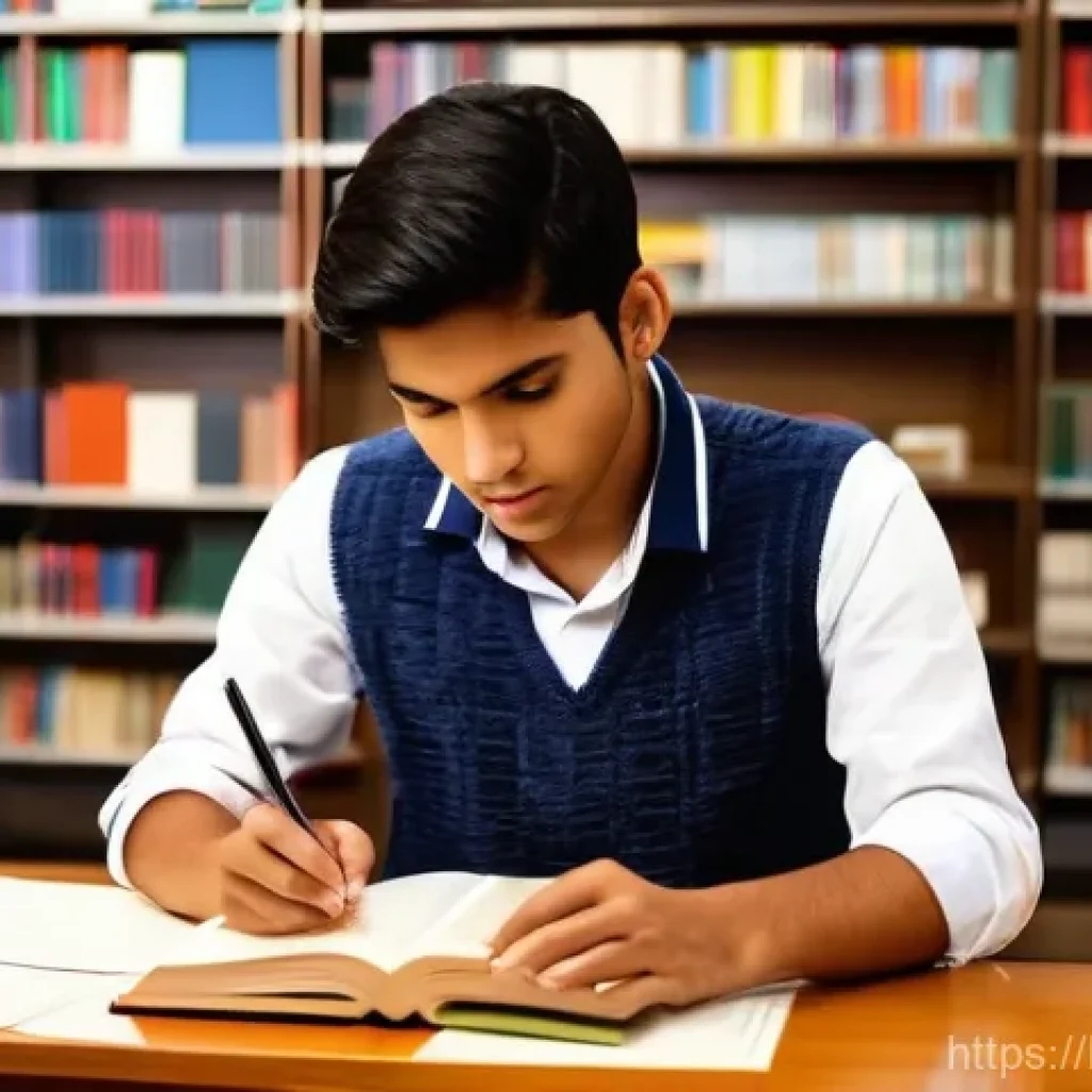 섬유기사 필기시험의 합격 전략 - **Prompt 1: Focused Textile Engineering Student**
"A young, determined South Asian student (male...